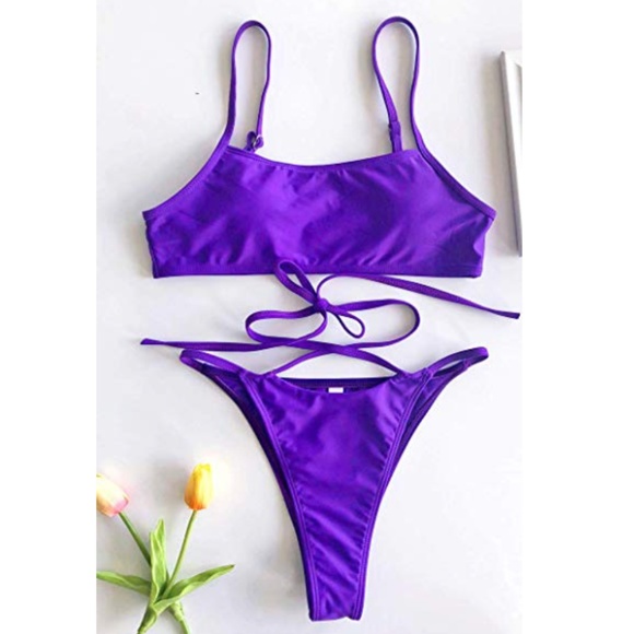 ELSIE High Waist High Cut Bikini - Picture 6 of 8